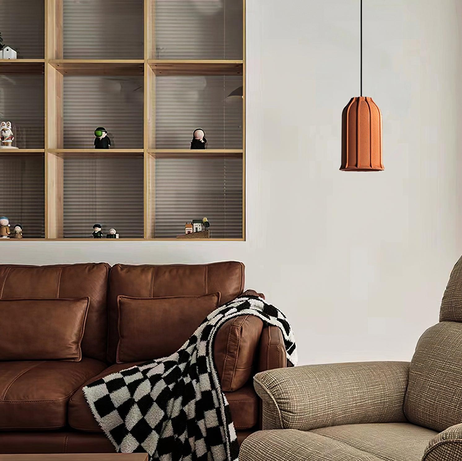 Industrial Style Cement Terracotta Craft Pendant Light M423