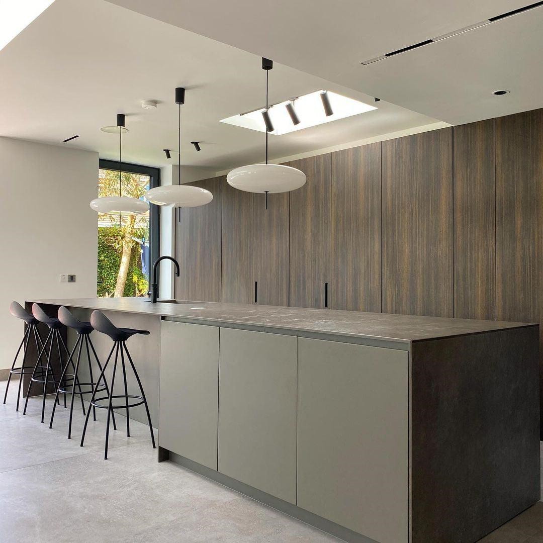 Modern Elliptical Shape Pendant Light