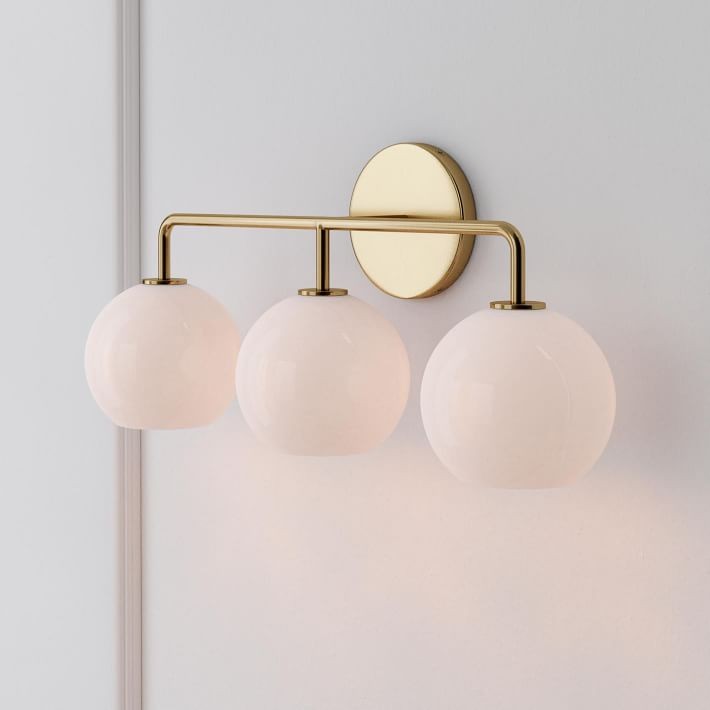 Selvion Artistic Globe Sconce Light - Handcrafted Glass Sculptural Wall Fixture T021