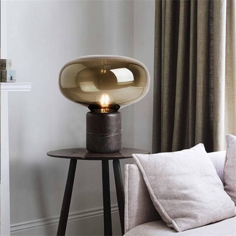 Vintage Orb Bauhaus Marble Table Lamp S136