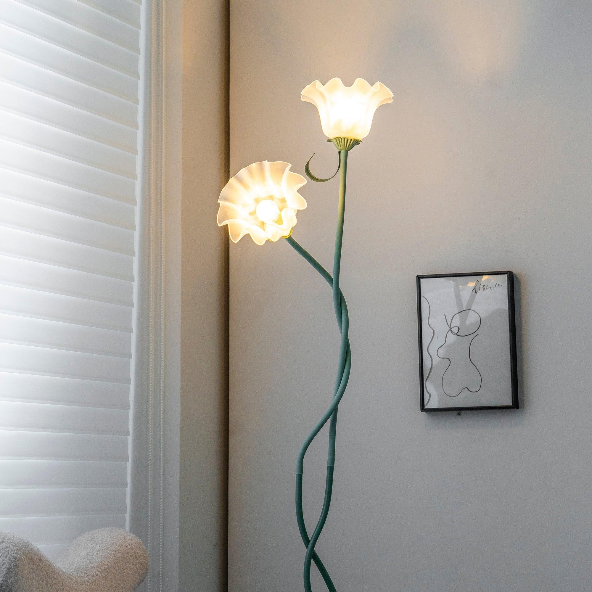 Creative Multi-Head Winding Flower Shape Floor Lamp M175