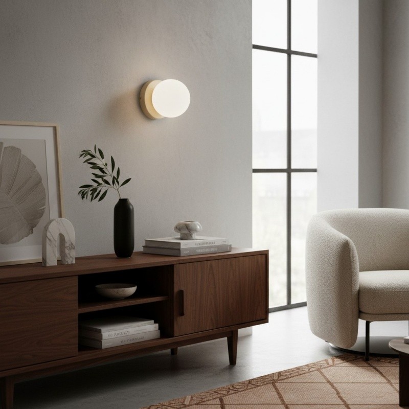 Nuevola Soft Sculptural Wall Light - Minimal Decorative Wall Lamp for Modern Indoor Spaces T528