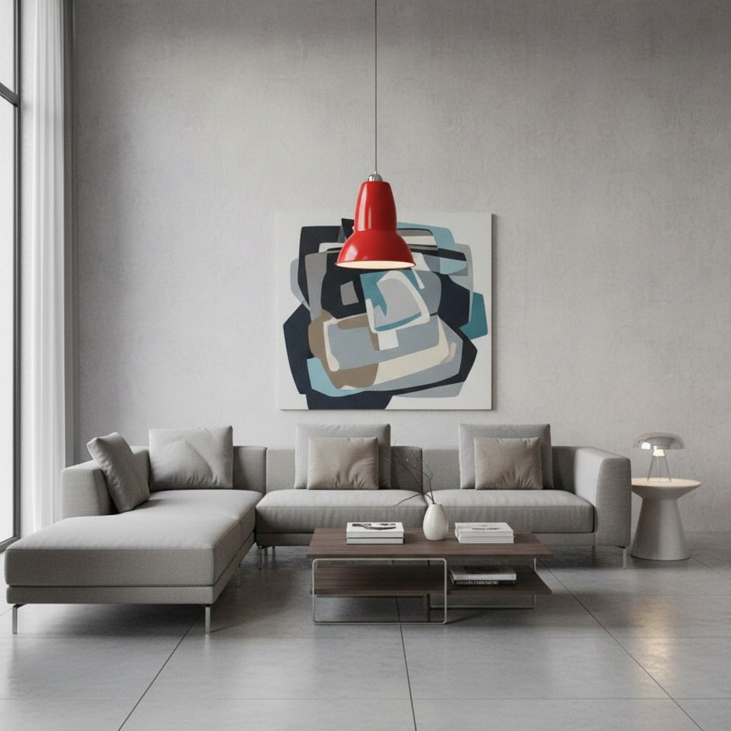 Modryx Classic Pendant Light - Timeless Minimalist Hanging Lamp for Home T548