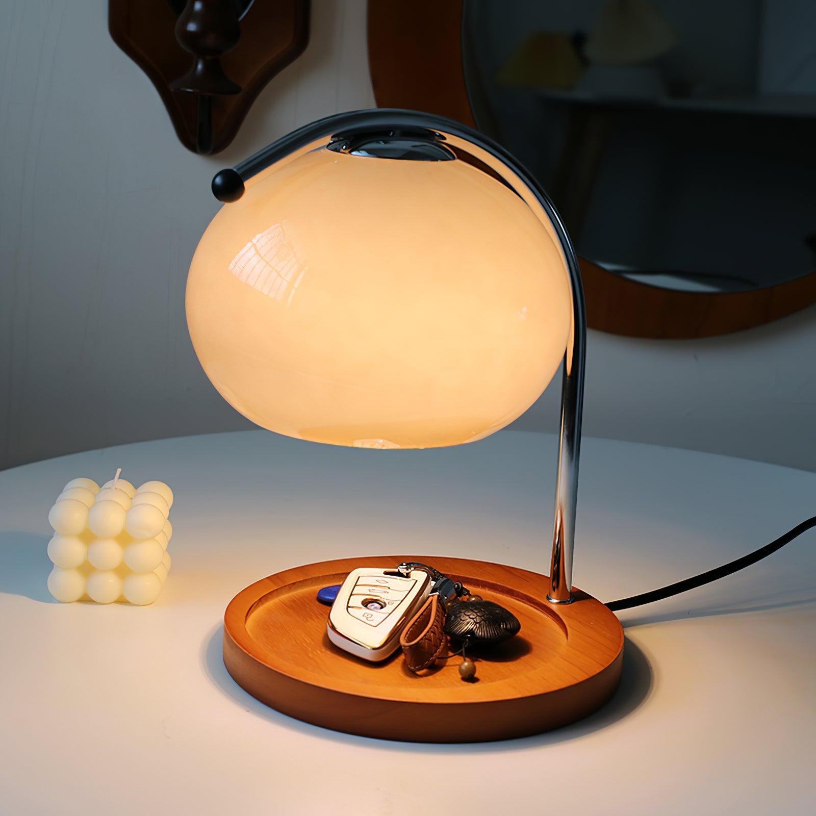 Modern Bauhaus Glass Candle Warmer Table Lamp M142