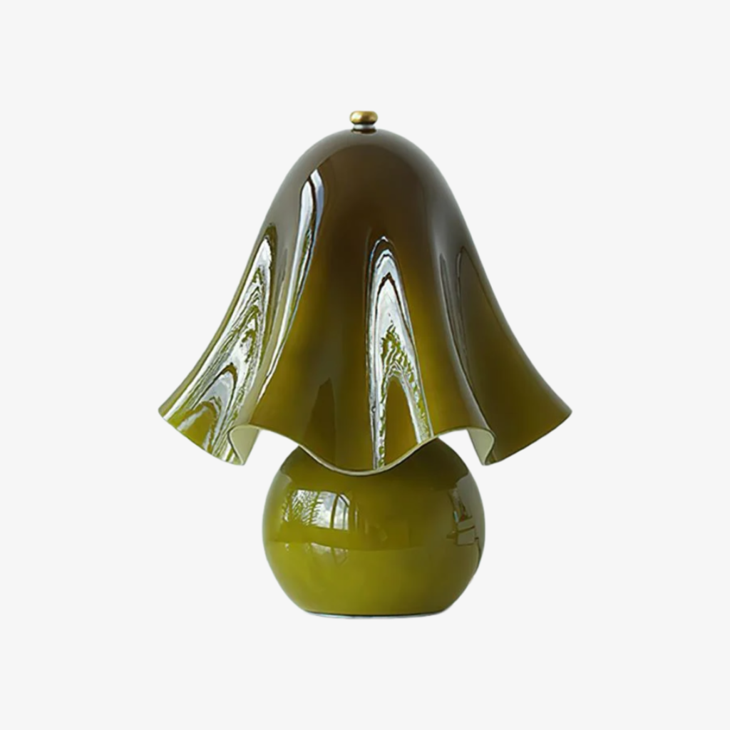 Bellina Decorative Table Lamp - Sculptural Bell Flower Shape T281