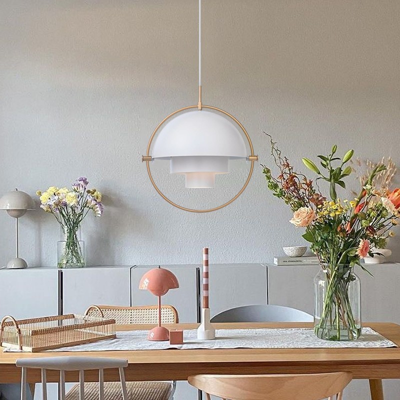 Danish Multilayer Rotatable Pendant Lamp S63