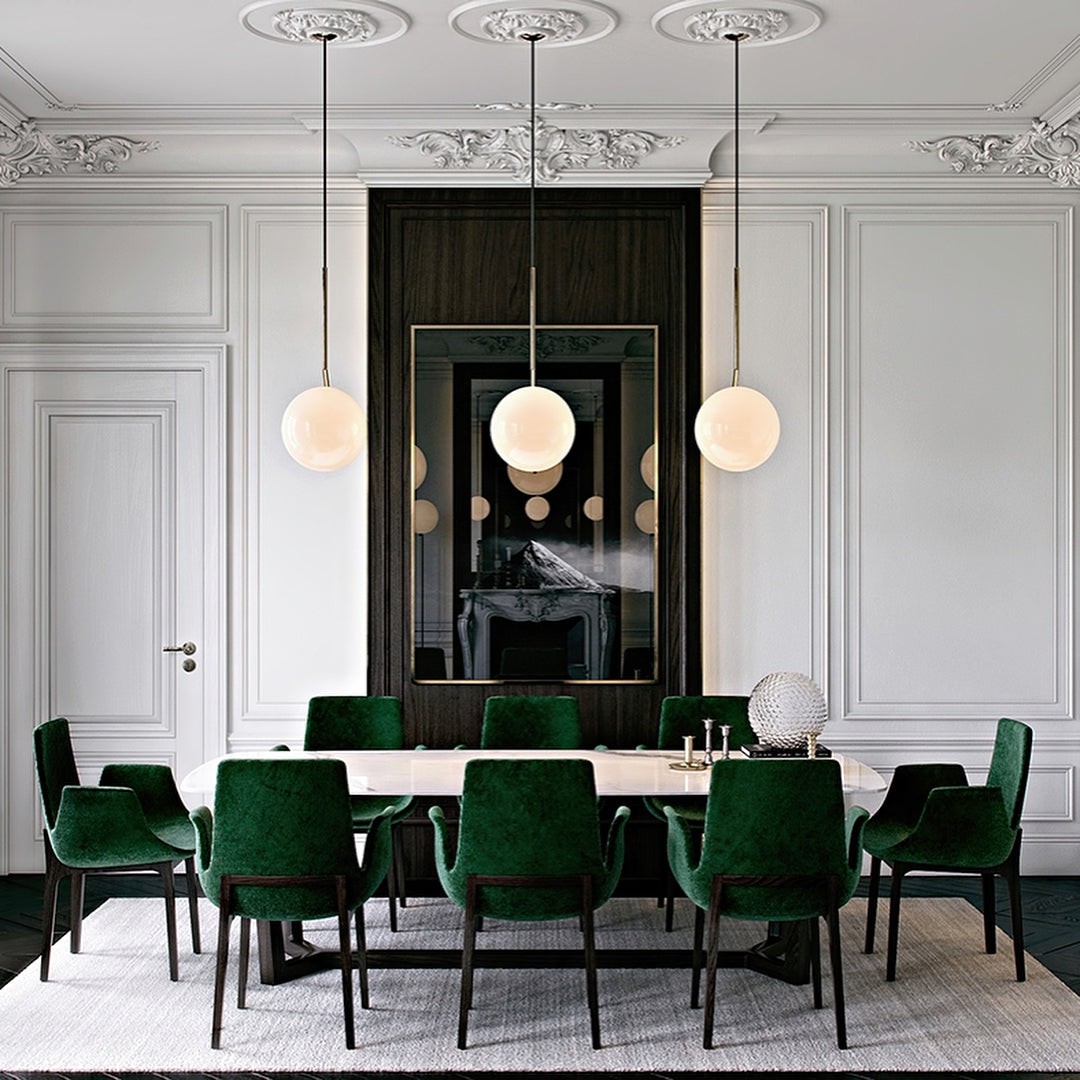 Stylish Glass Ball Pendant Light S61