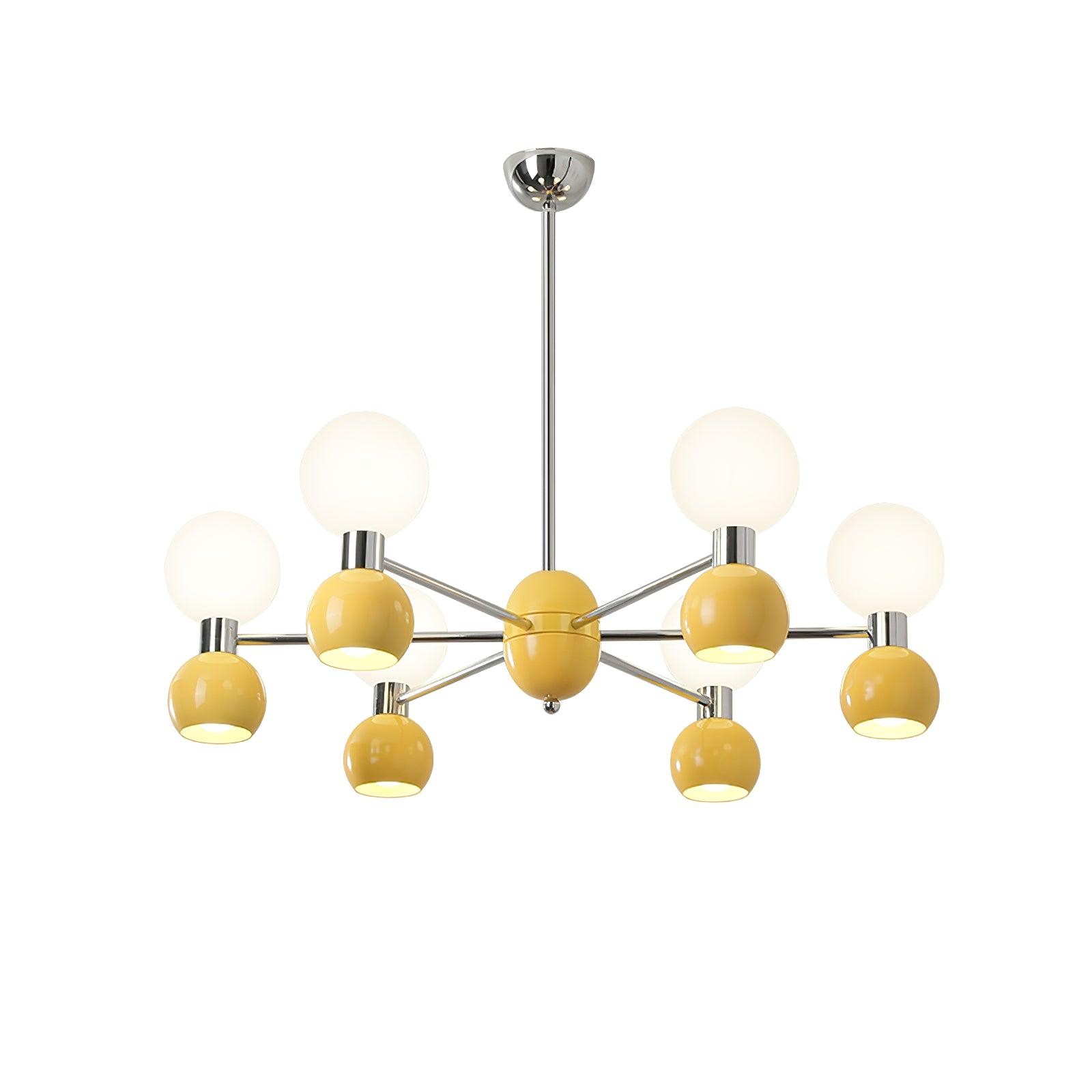 Modern Minimalist Multiple Head Metal Chandelier M313