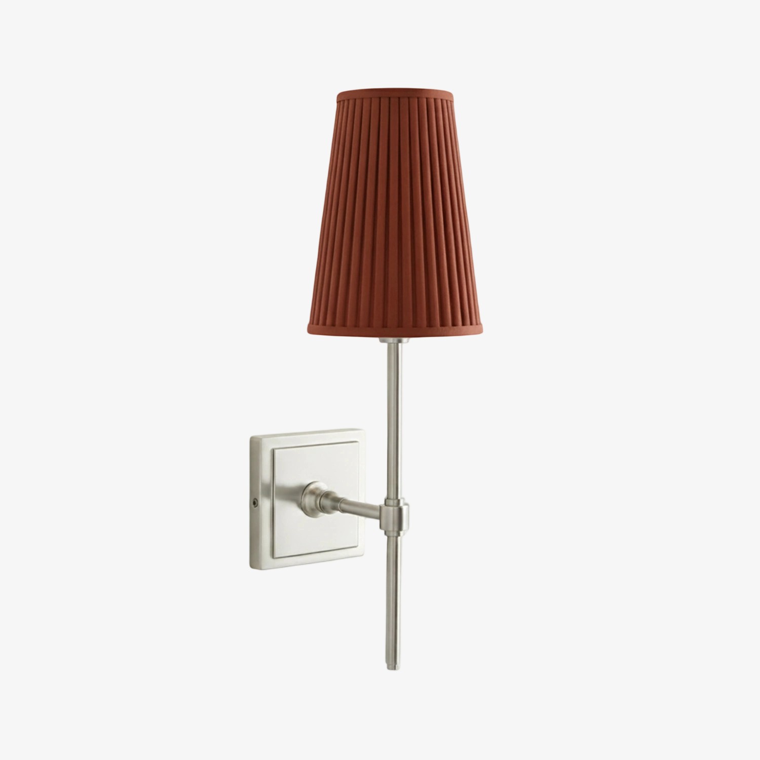 Derlina White Linen Shades Wall Lamp – Retro Metal Multi-Head Lighting Fixture T273