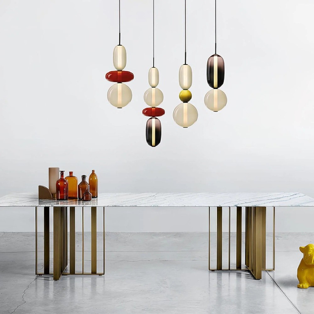 Nordic Colored Candy Glass Pendant Light S148