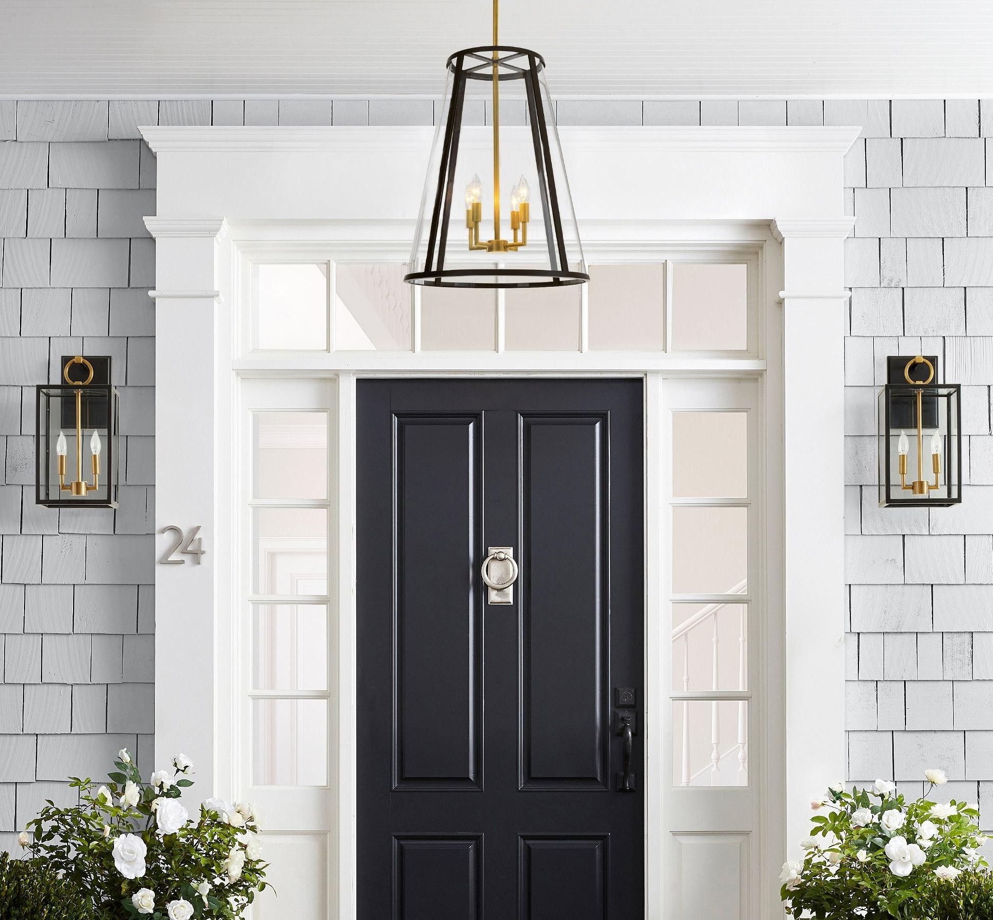 Ferrix Industrial Iron Outdoor Wall Lamp - Lighting Stylish Exterior Glass Lighting T143