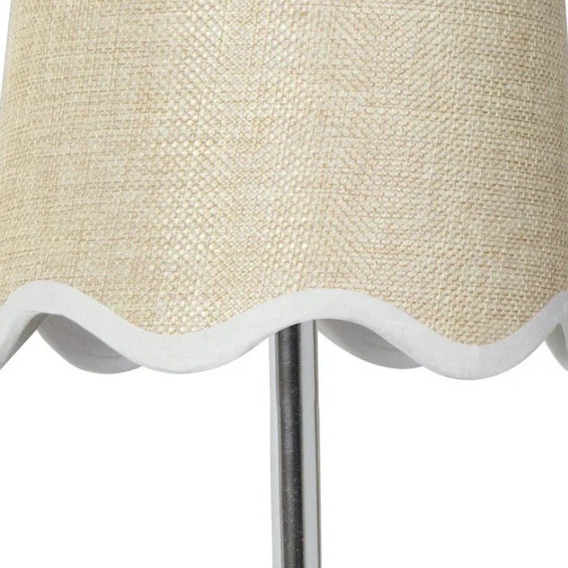 Glissum Contemporary Metal and Linen Wall Lamp with Soft Diffused Shade for Hallway or Entry T524