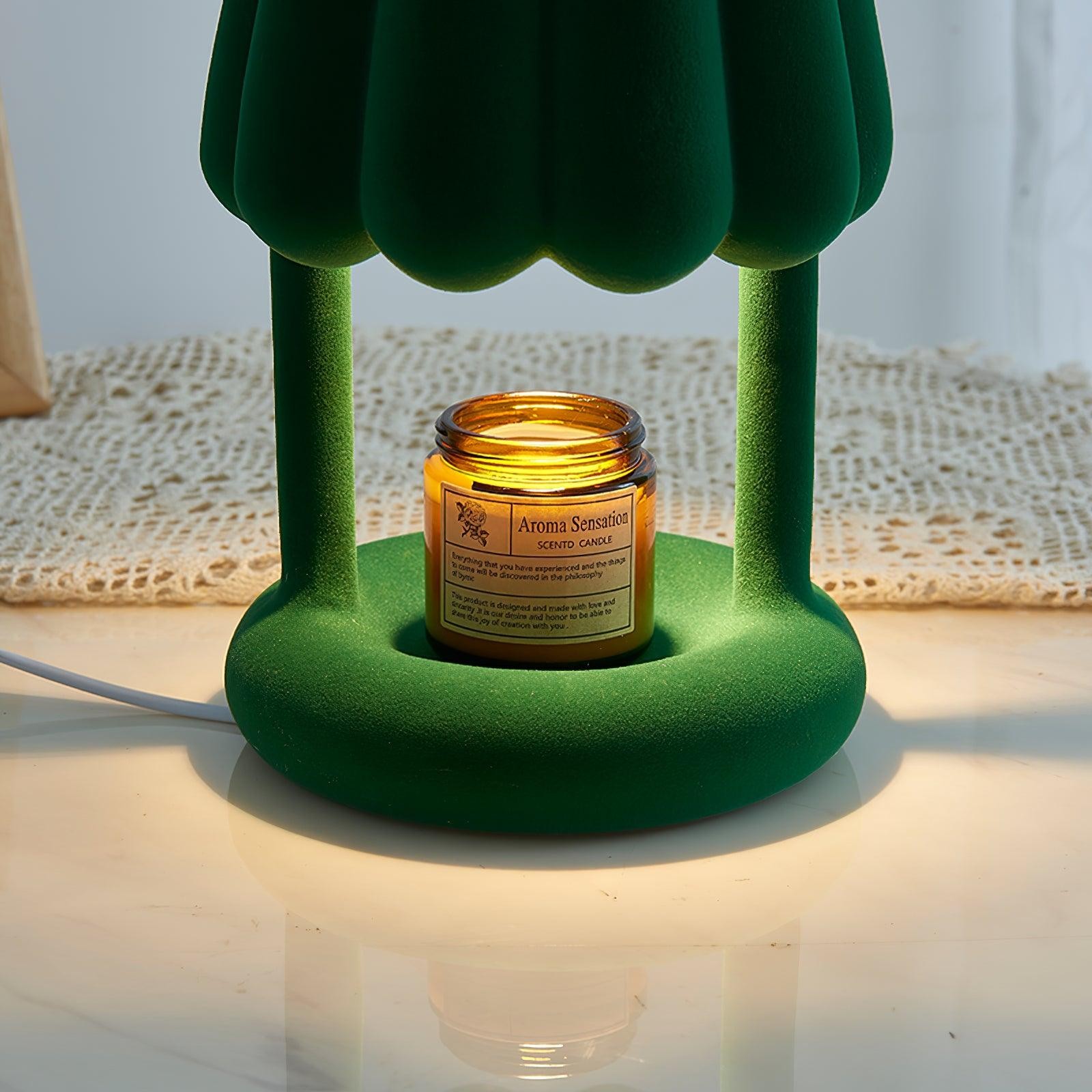 Ice Cream Flocked Resin Table Lamp M566