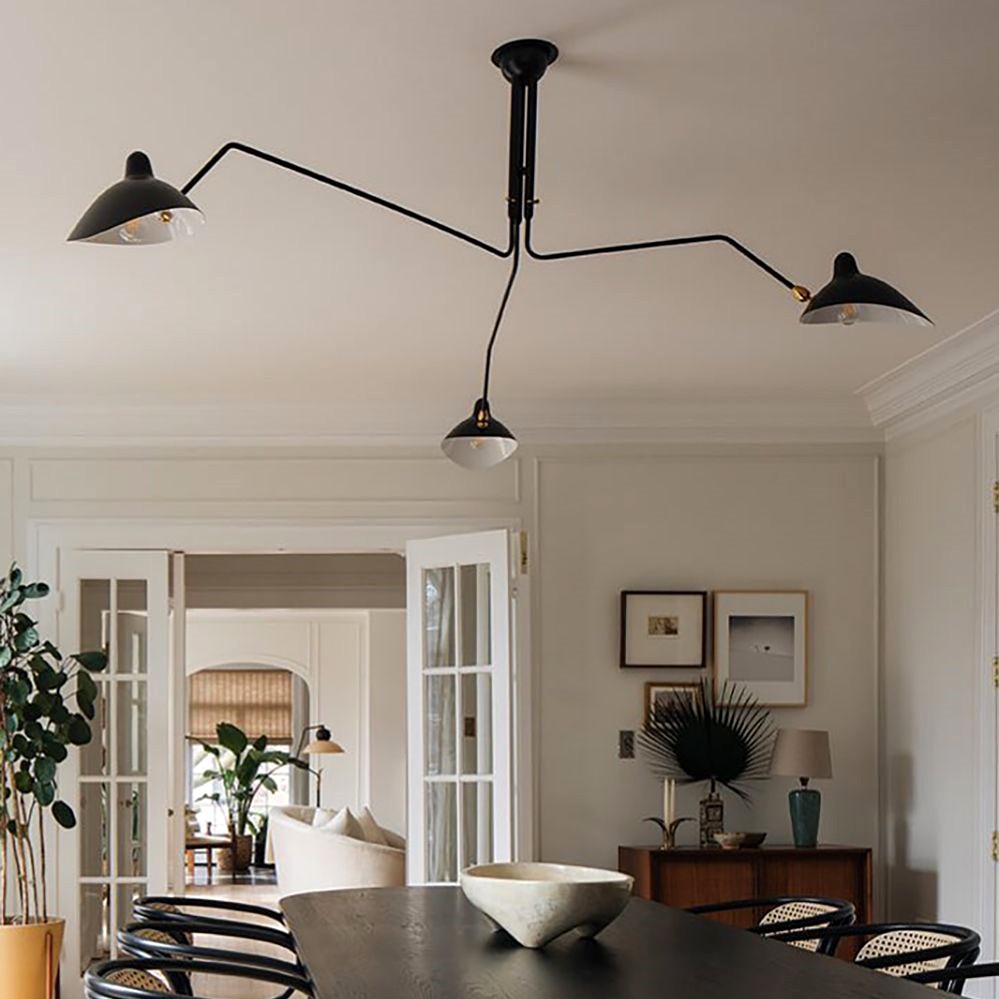 Industrial Adjustable Multi Arm Ceiling Light S17