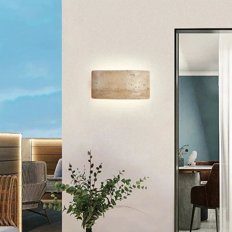 Modern Travertine IP65 Waterproof Outdoor Wall Light D882
