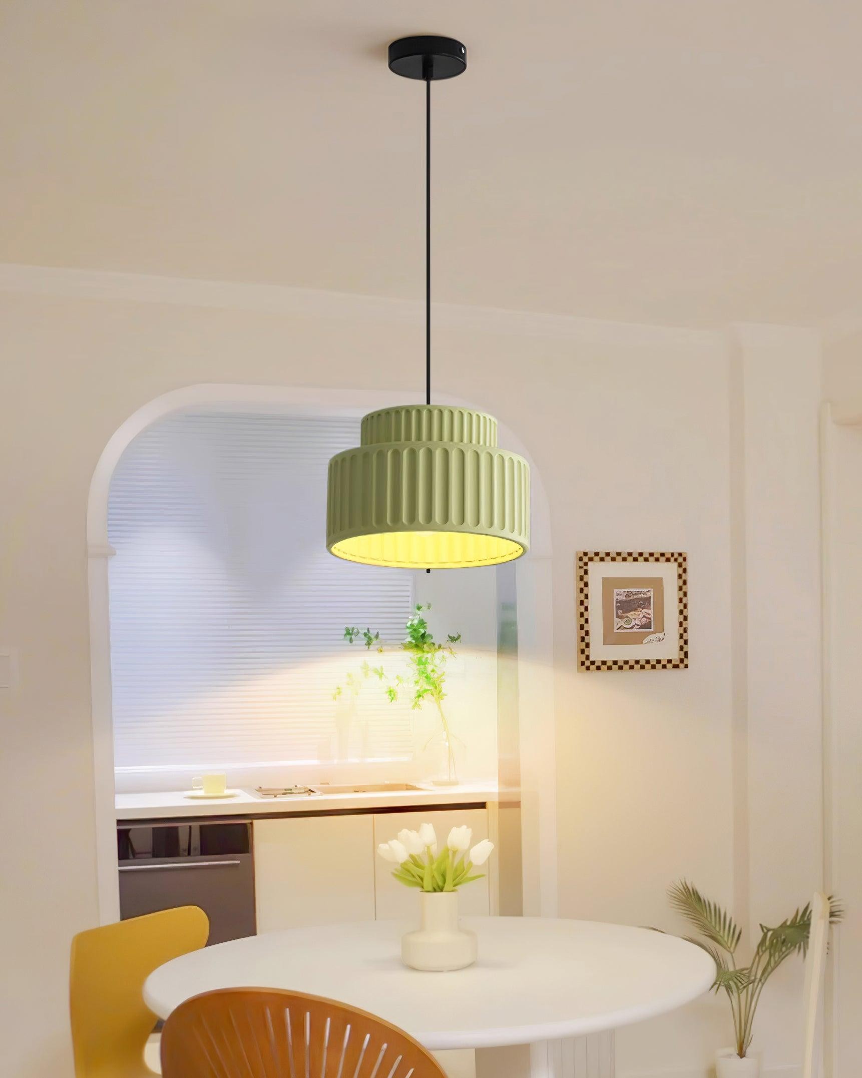 Nordic Resin Column Pendant Lamp M251