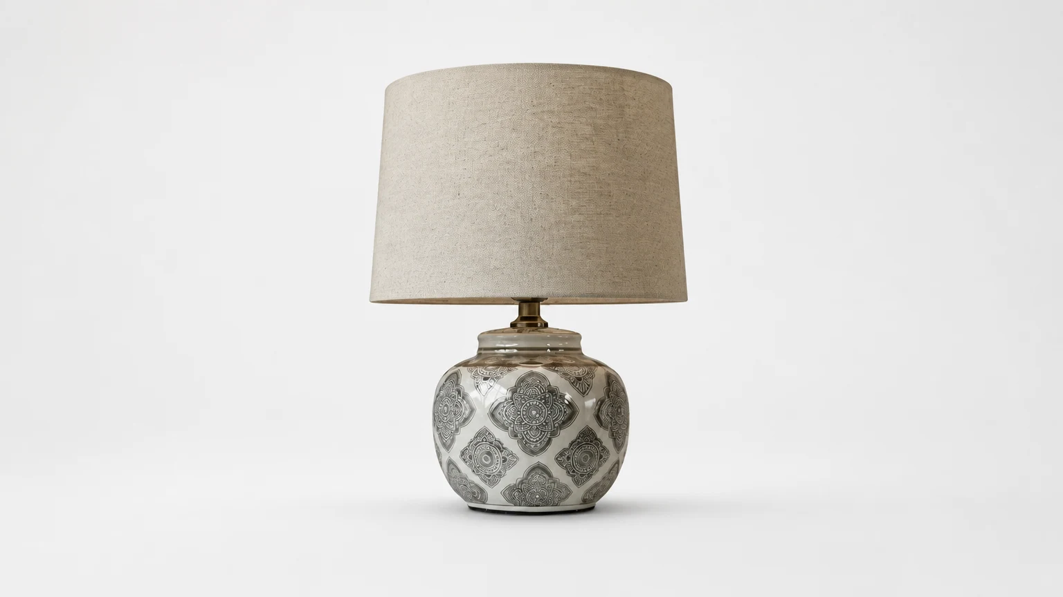Lampa Stołowa Talora D348 w ciepłej oprawie wnętrza