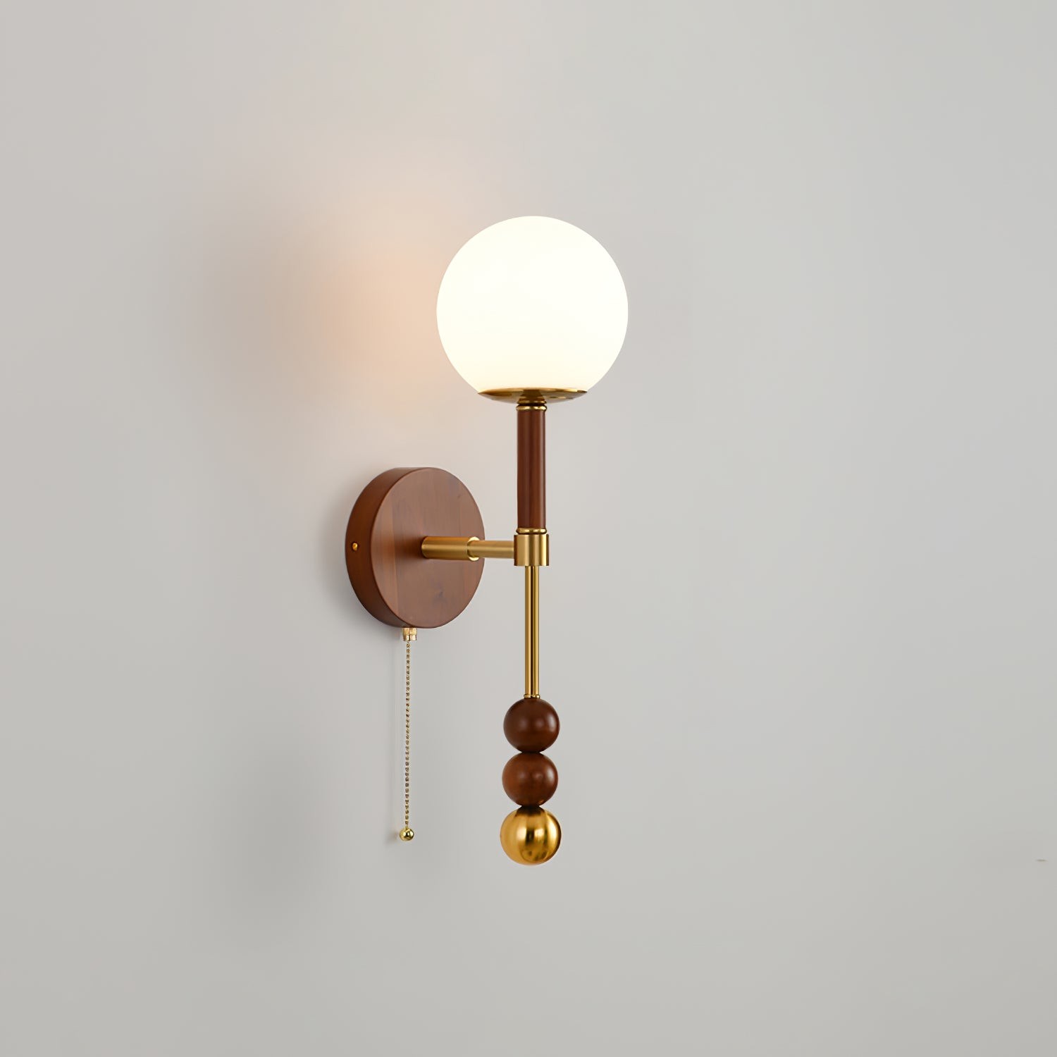 Retro Solid Wood Series Wall Lamp M523