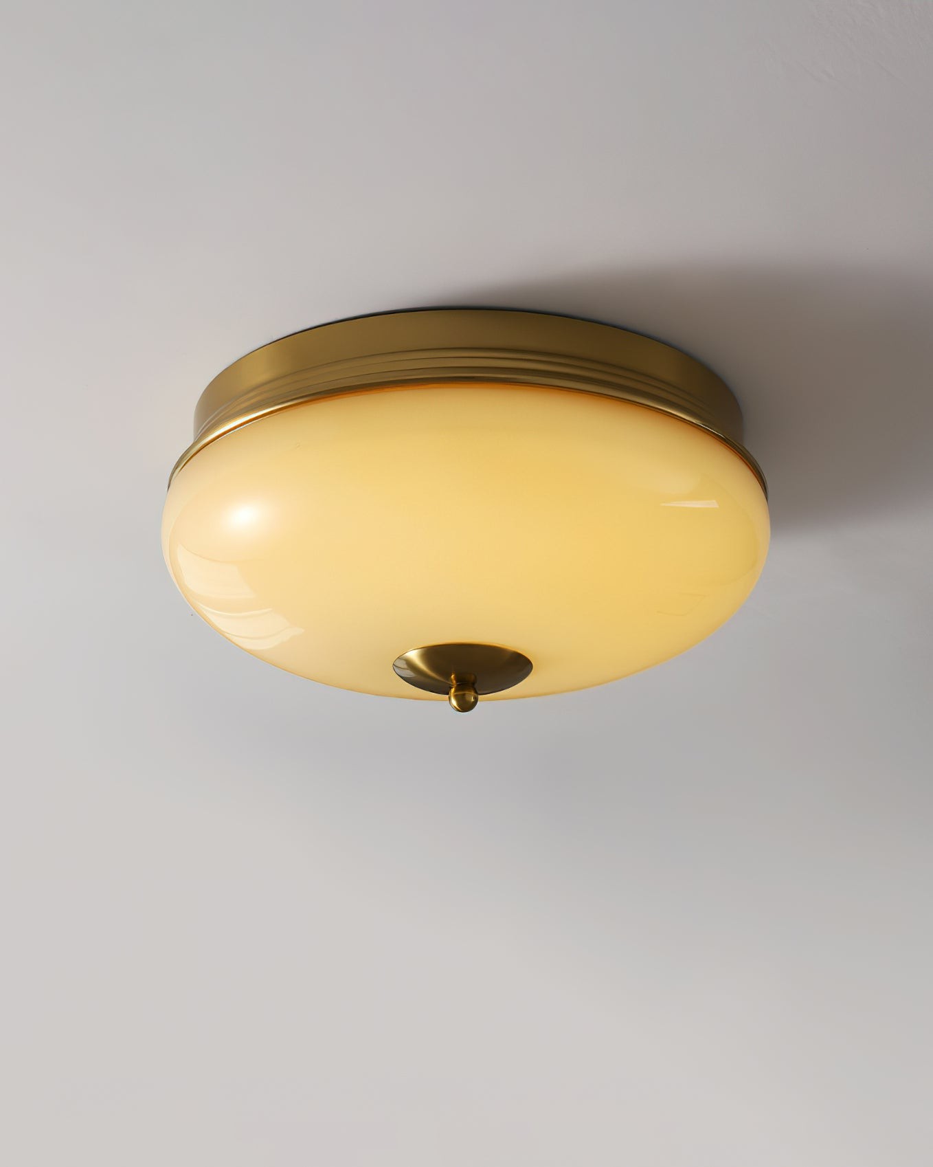 European Mid Century Cream Ceiling Light M242