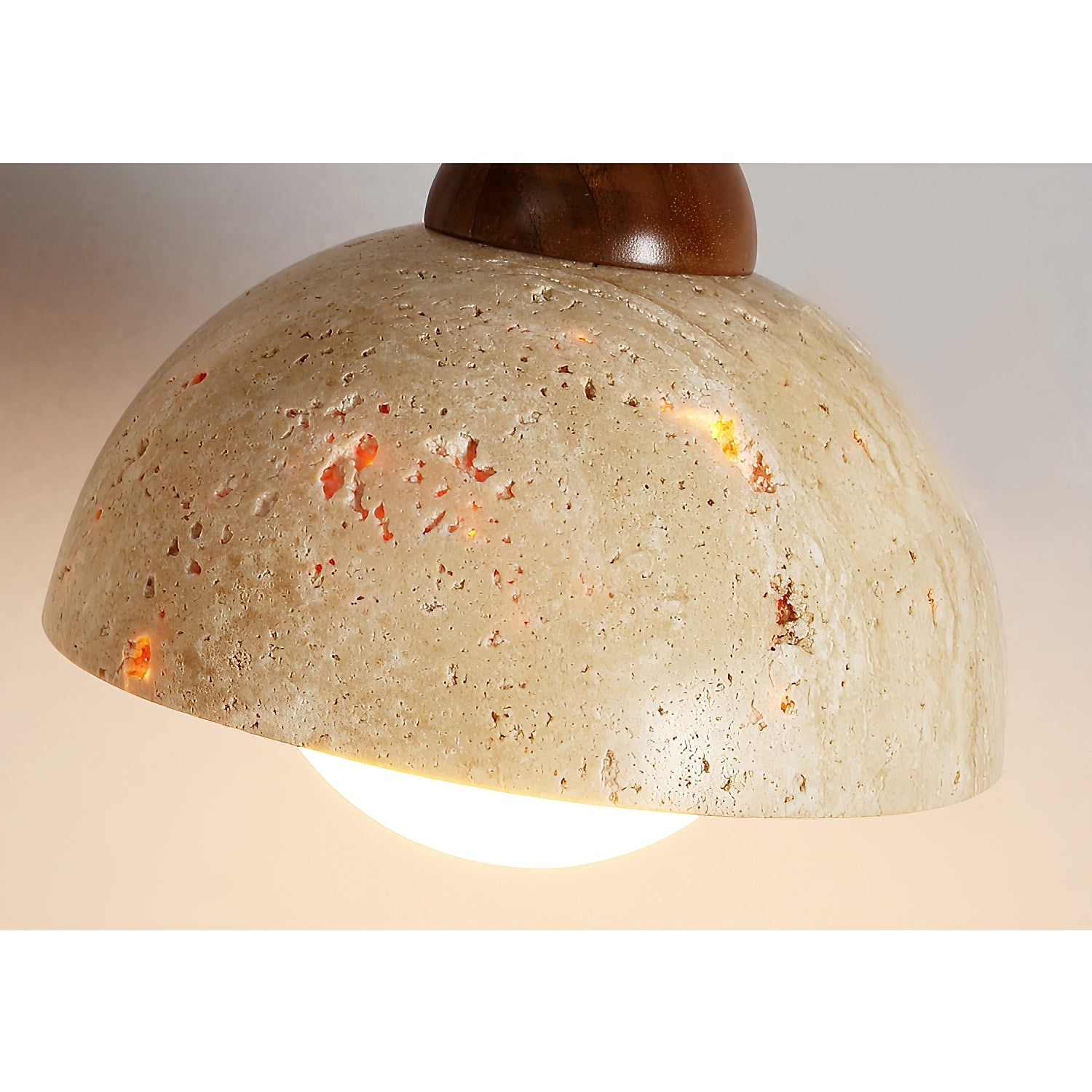Tia Travertine Swing Arm Plug-in Sconce D685