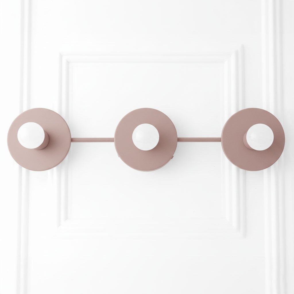 Radiro Globe Modern Colorful Vanity Light - Minimalist Bathroom Fixture in Multiple Finishes T360