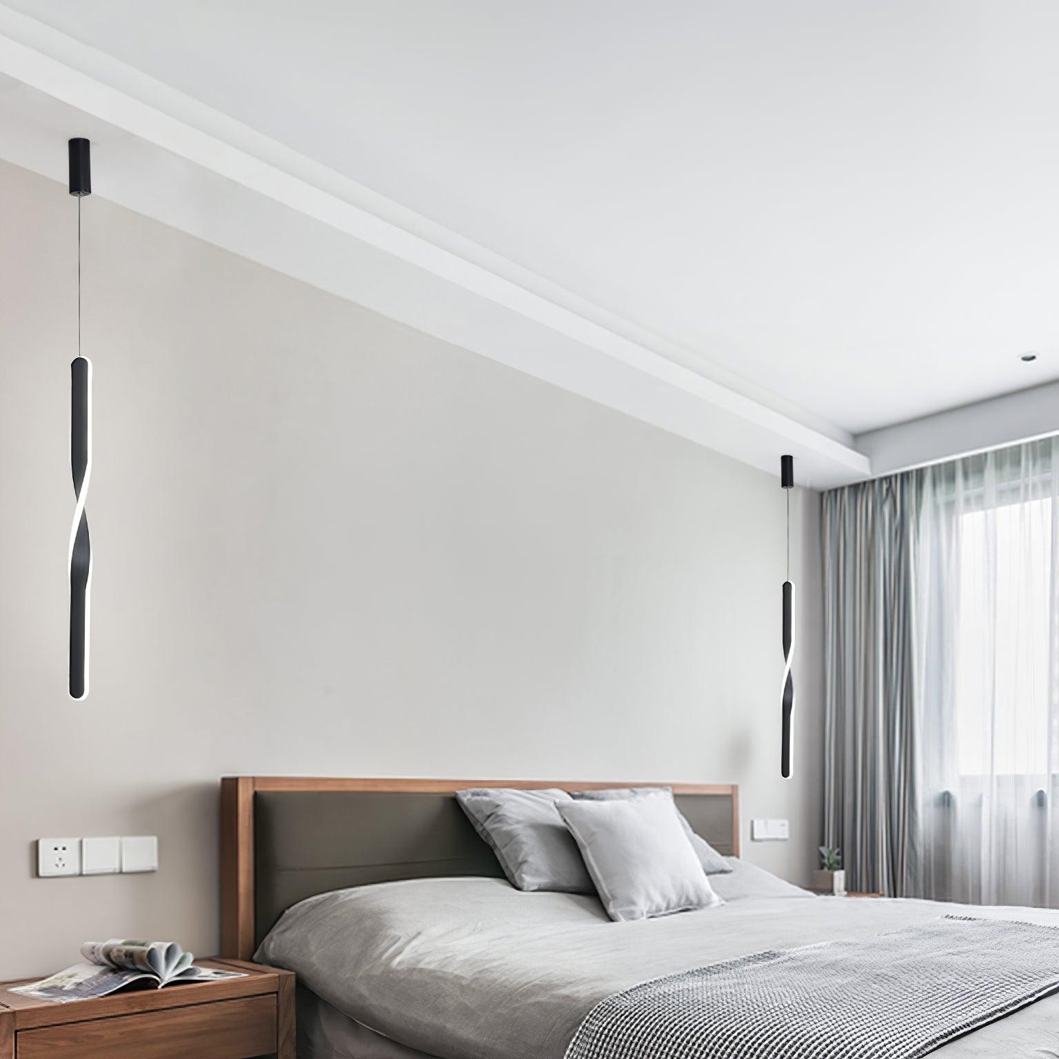 Nordic linear long Pendant Lamp M420