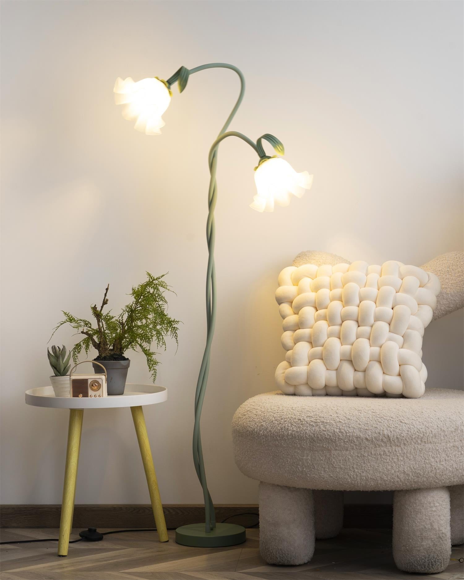 Creative Multi-Head Winding Flower Shape Floor Lamp M175