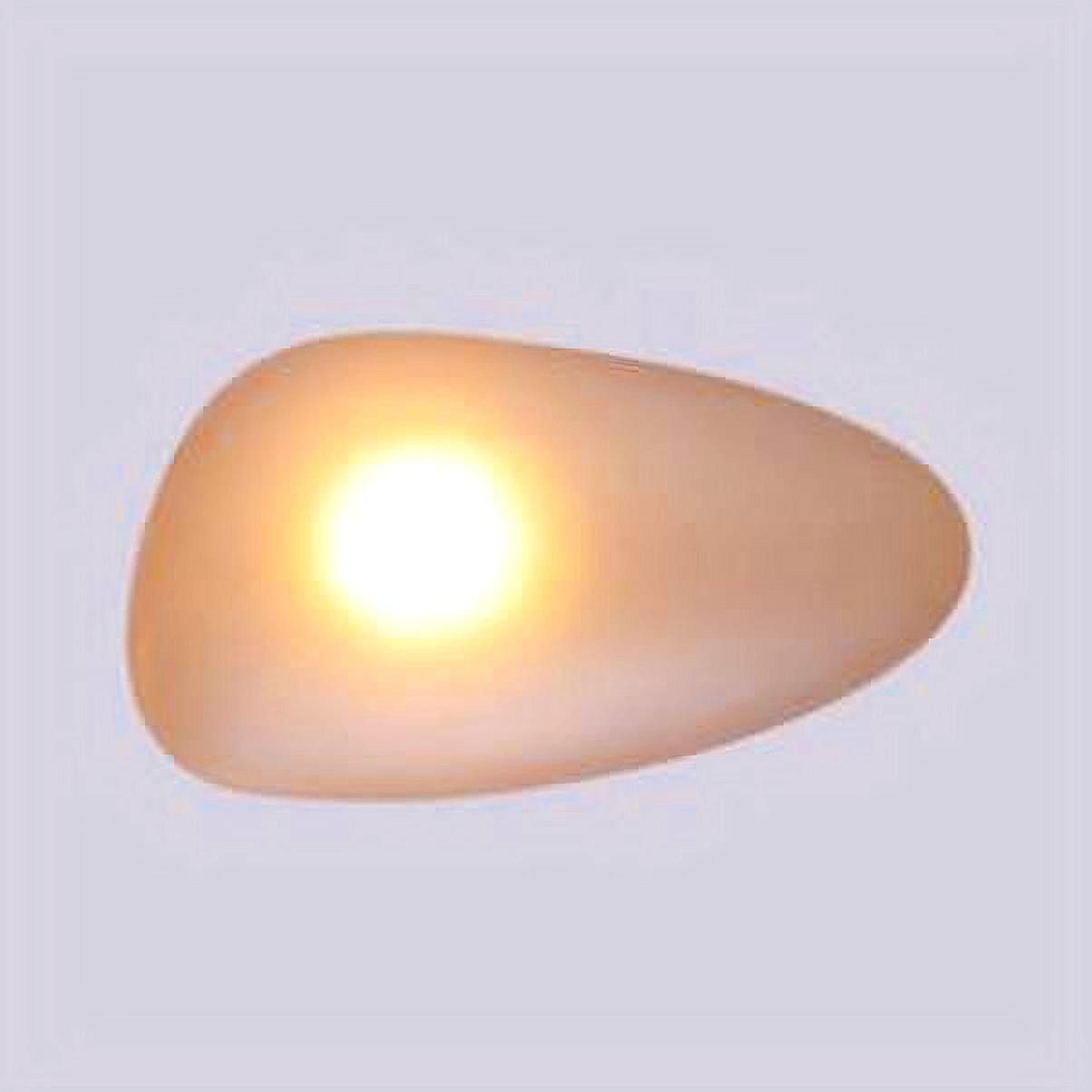 Pebble Glass Wall Lamp for Bedroom