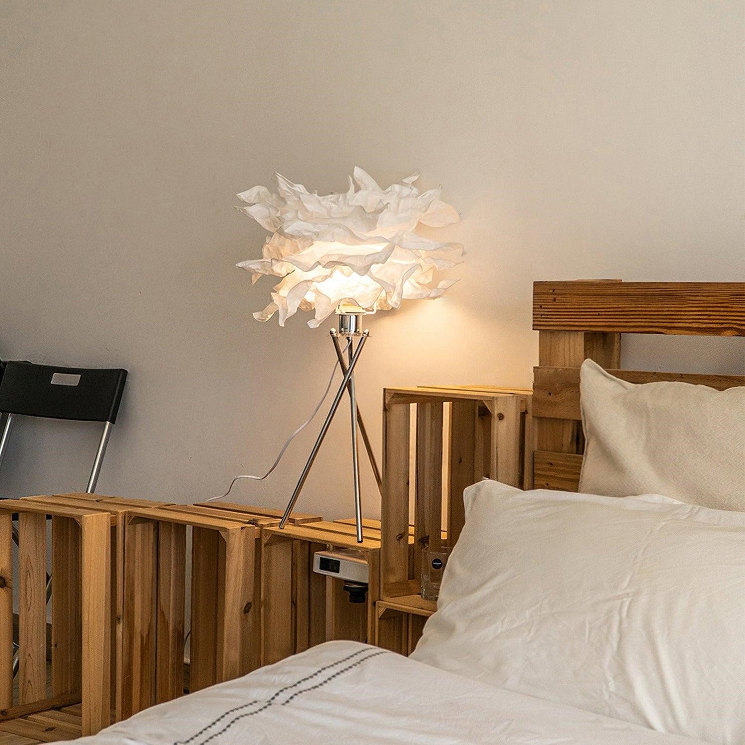 Creative Cloud Metal Paper Table Lamp S162