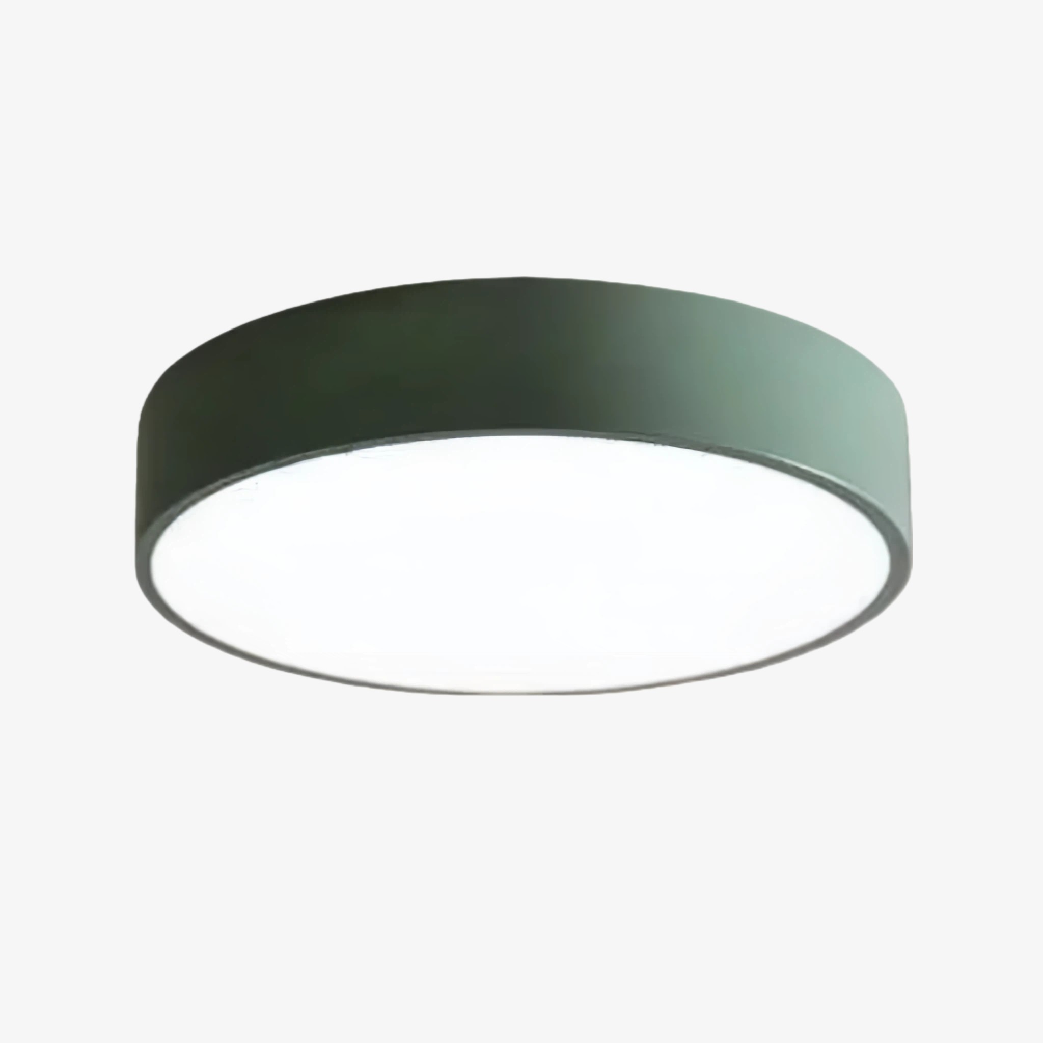 Lampa sufitowa Rondi w kolorze zielonym