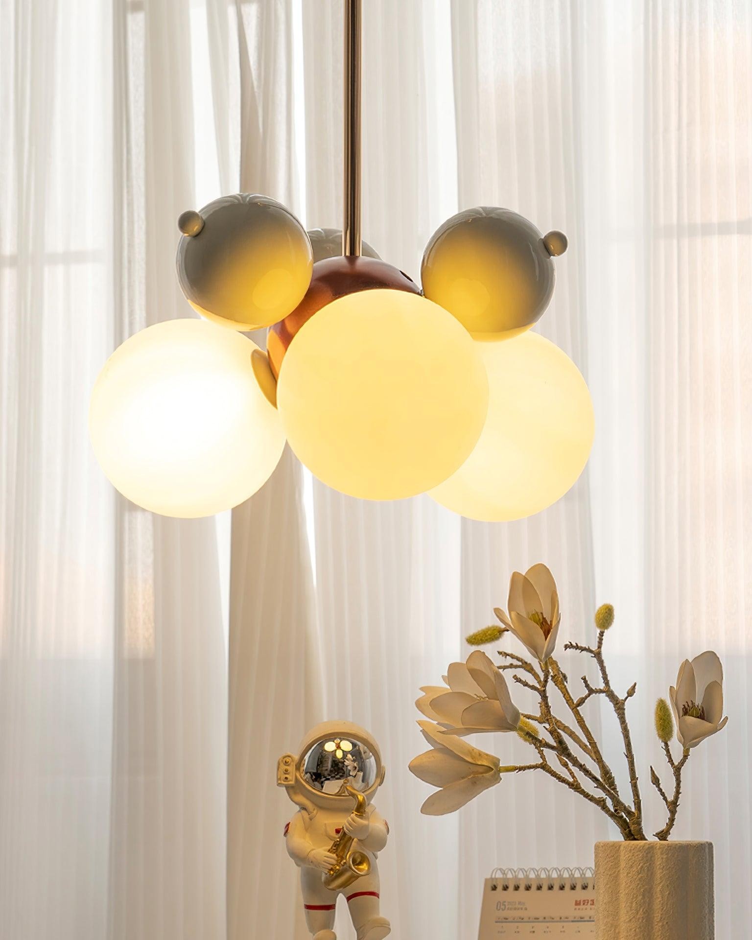 Modern Bubble Shaped Lampshade Pendant Lamp M349