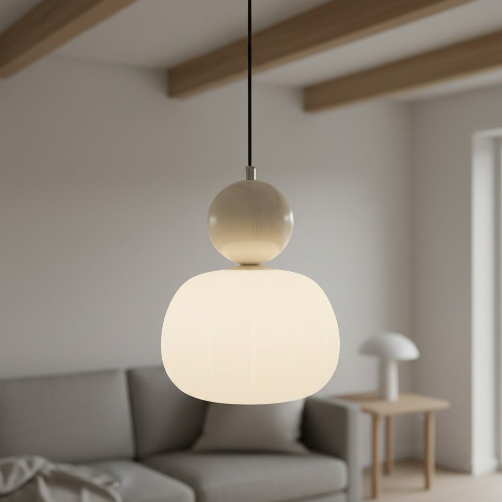 Ornavigo Modern Art Deco Pendant Light - Bauhaus Inspired Lighting for Kitchen Island T571