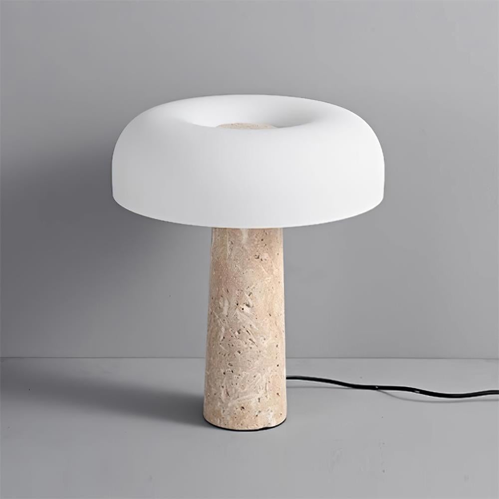 Kine Travertine Table Lamp D52