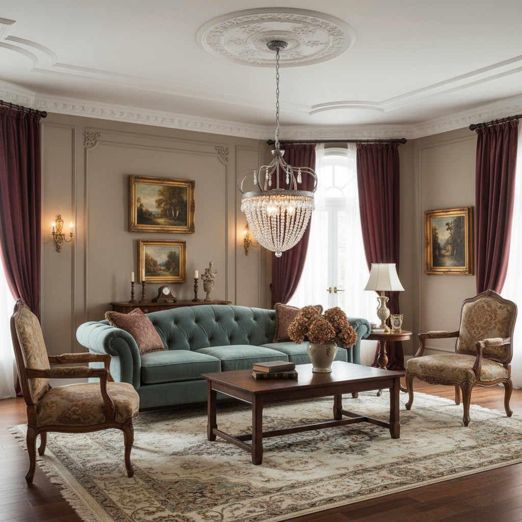 Abella Tear Drop Chandelier D517