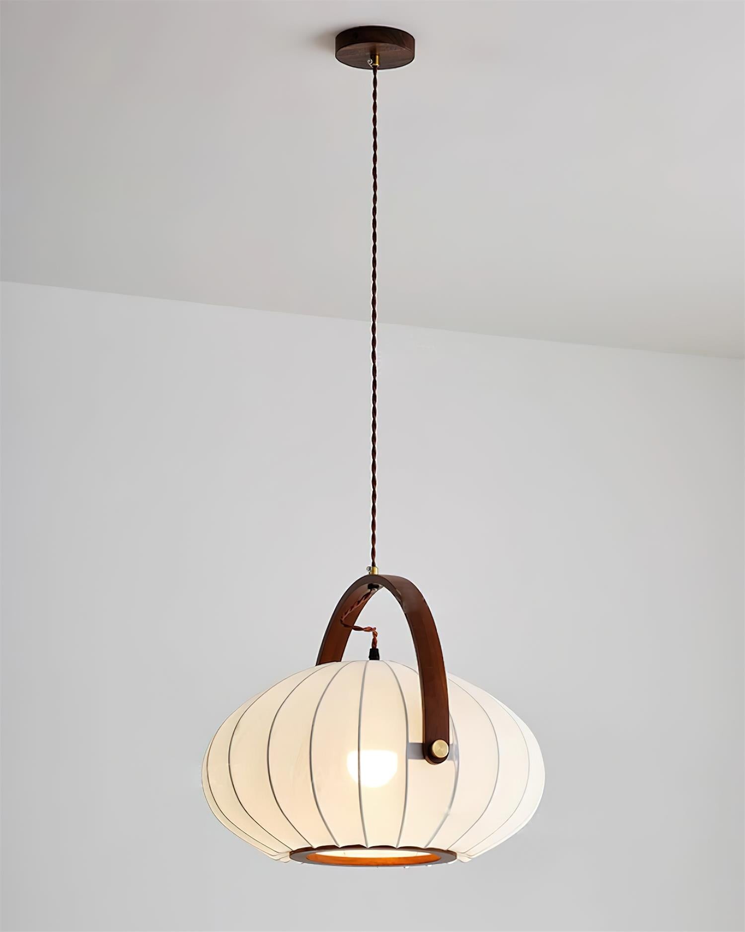 Vintage Lantern Wooden Decoration Pendant Lamp M290