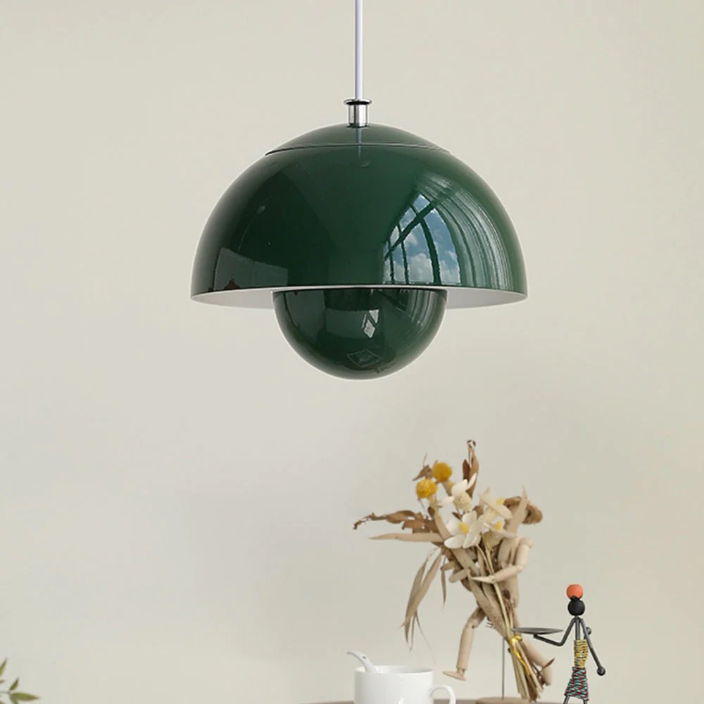 Modern Flower Bud Metal Pendant Light S88