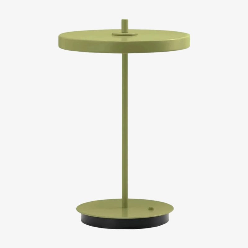 Astris Modern Minimalist Metal Table Lamp Soft LED Illumination for Living Room and Office T581