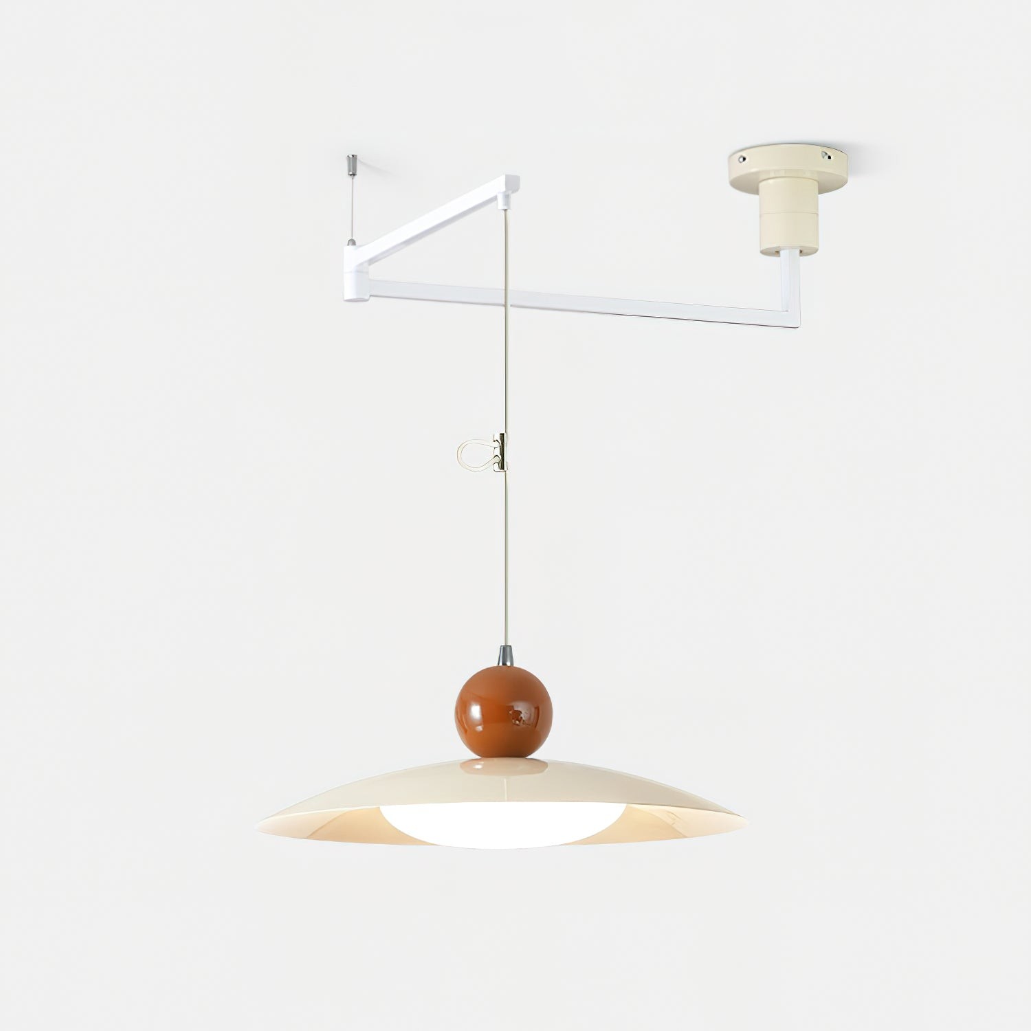 Nordic Flying Saucer Swing Arm Movable Pendant Light M213