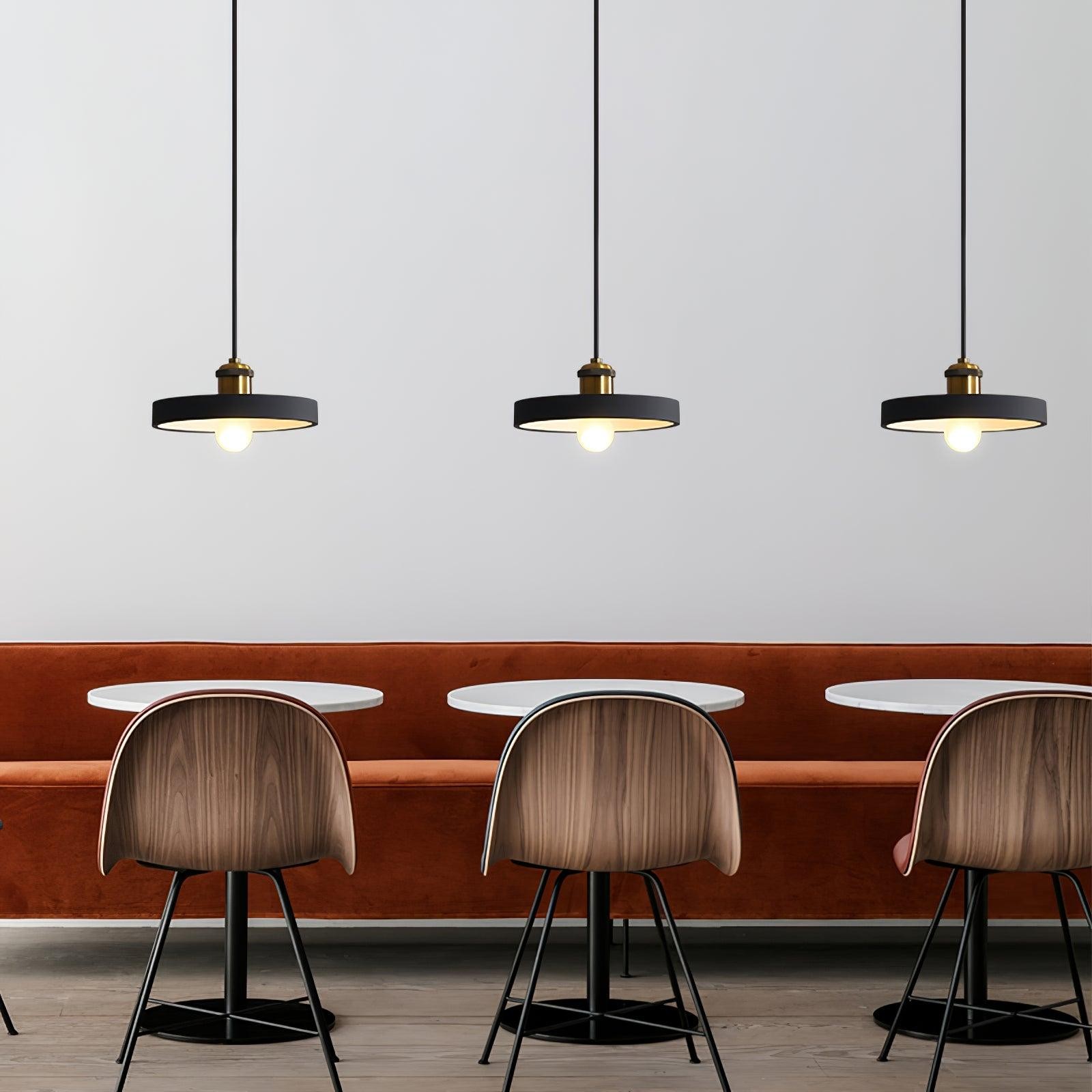 Modern Resin Geometric Pendant Lamp M432