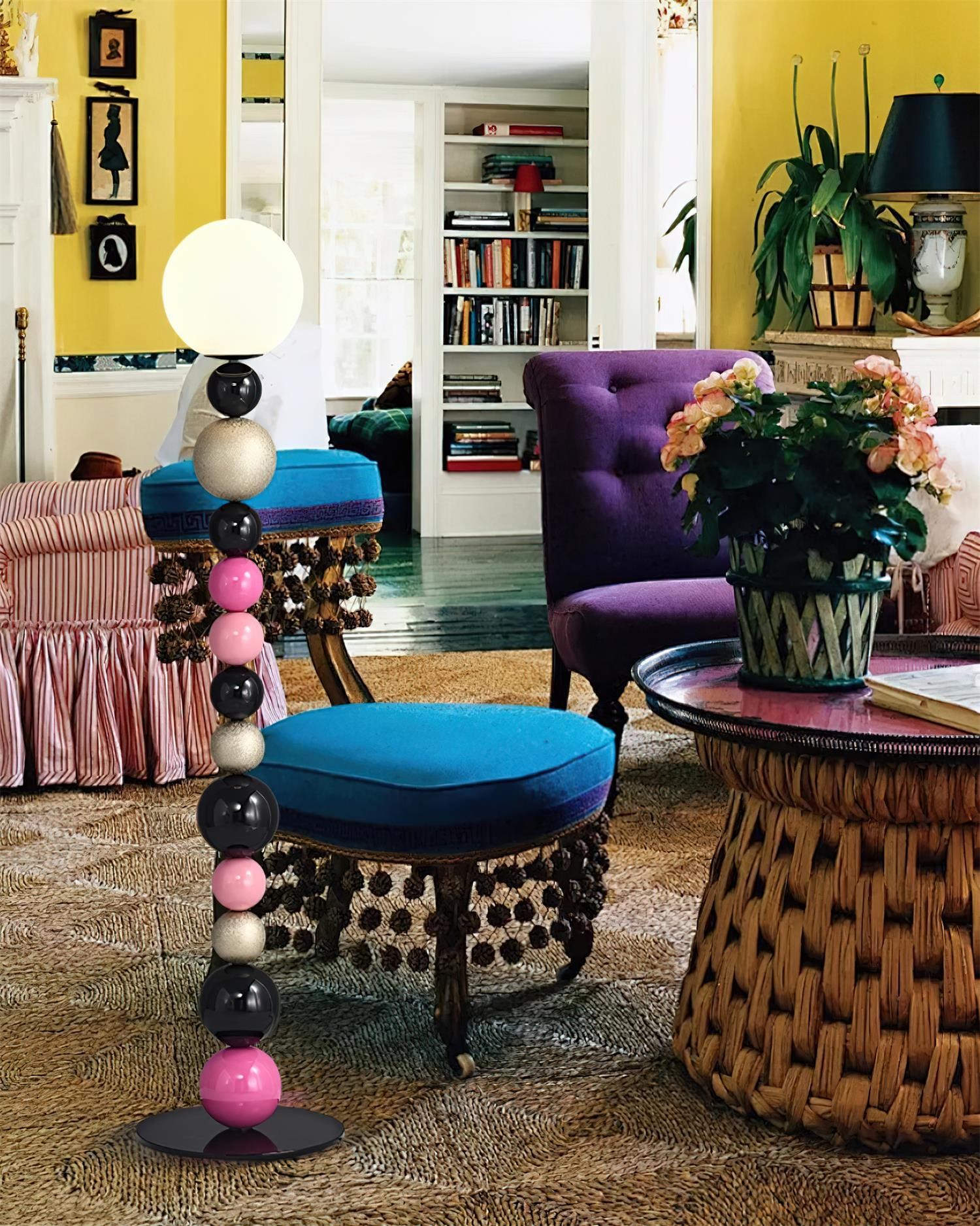 Modern Gourd Ball Floor Lamp M197