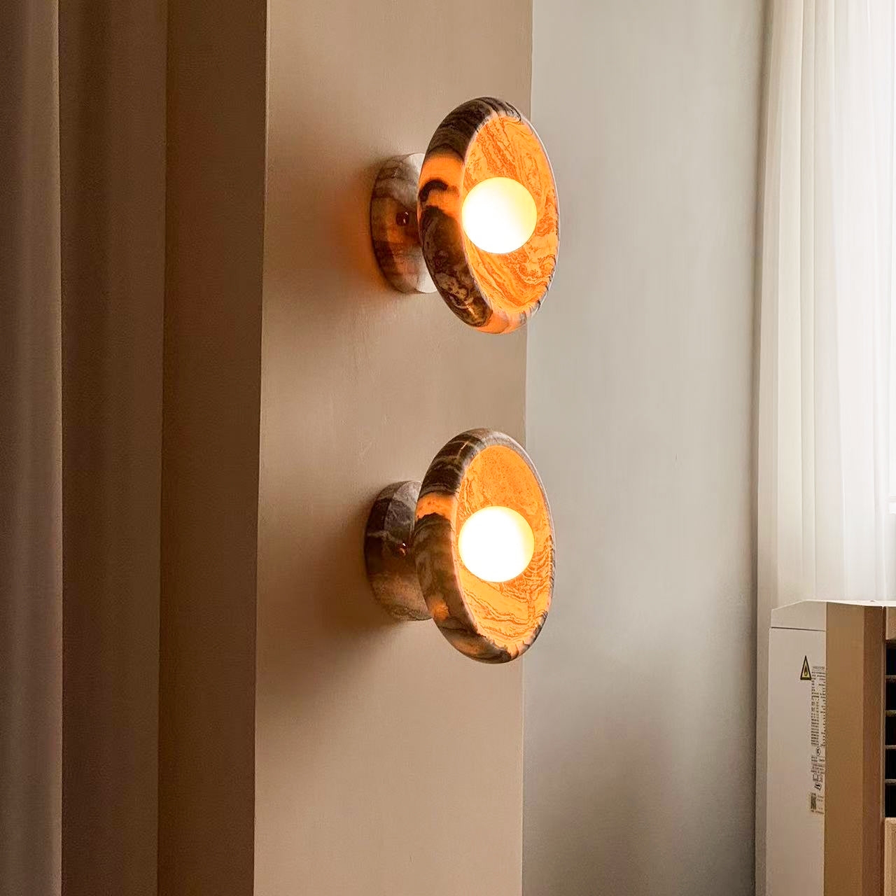 Piedra Marble Wall Lamp D572