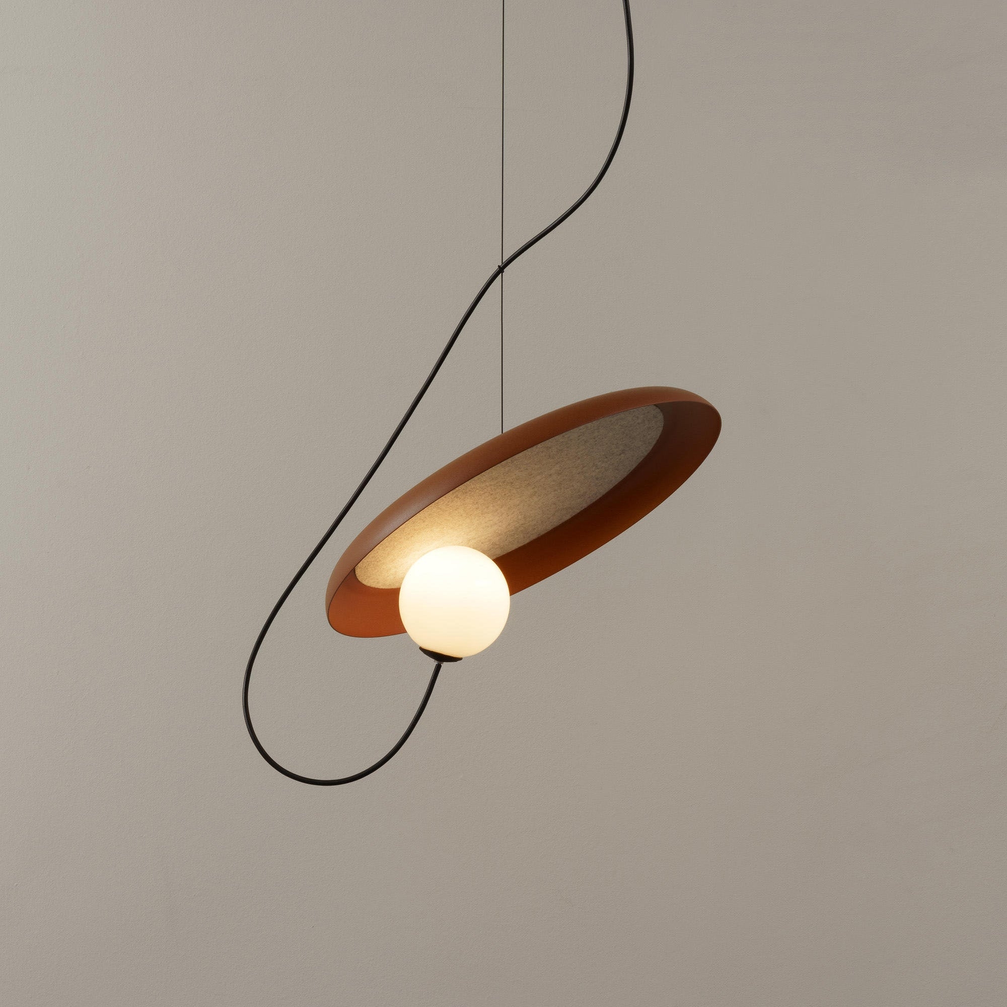 Acoustic Disc Pendant Lamp D448