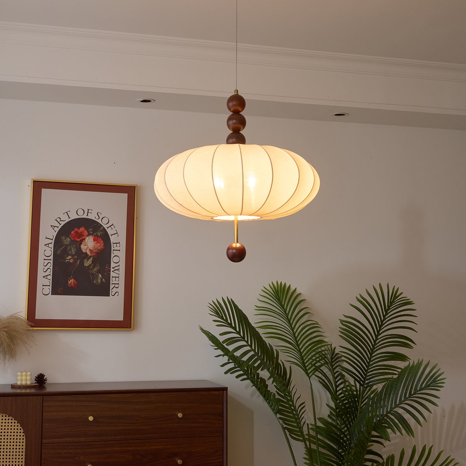 Adelaide Fabric Pendant Light D350