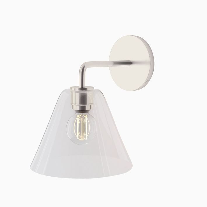 Conica Cone Wall Sconce - 1, 2, 3-Light Modern Glass Lighting T235