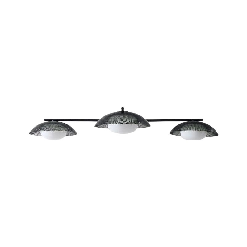 Elorina 3-Light Flush Mount Glass/Metal Ceiling Light - A Stylish Fixture for Modern Spaces T004
