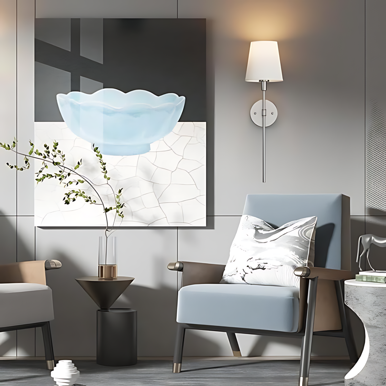 The Princely Torch Wireless Elegant Wall Light D801