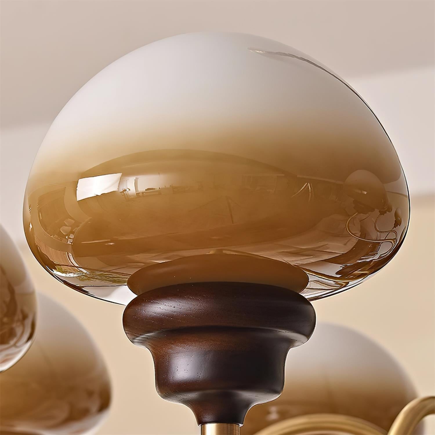 American Retro Mushroom Chandelier M232