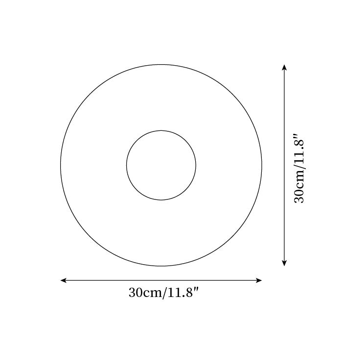 Retro Irregular Round Wall Lamp M205