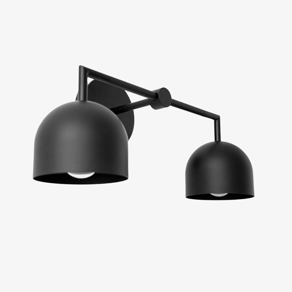 Metio Dome Farmhouse Vanity Wall Light Colorful Metal Sconce T450