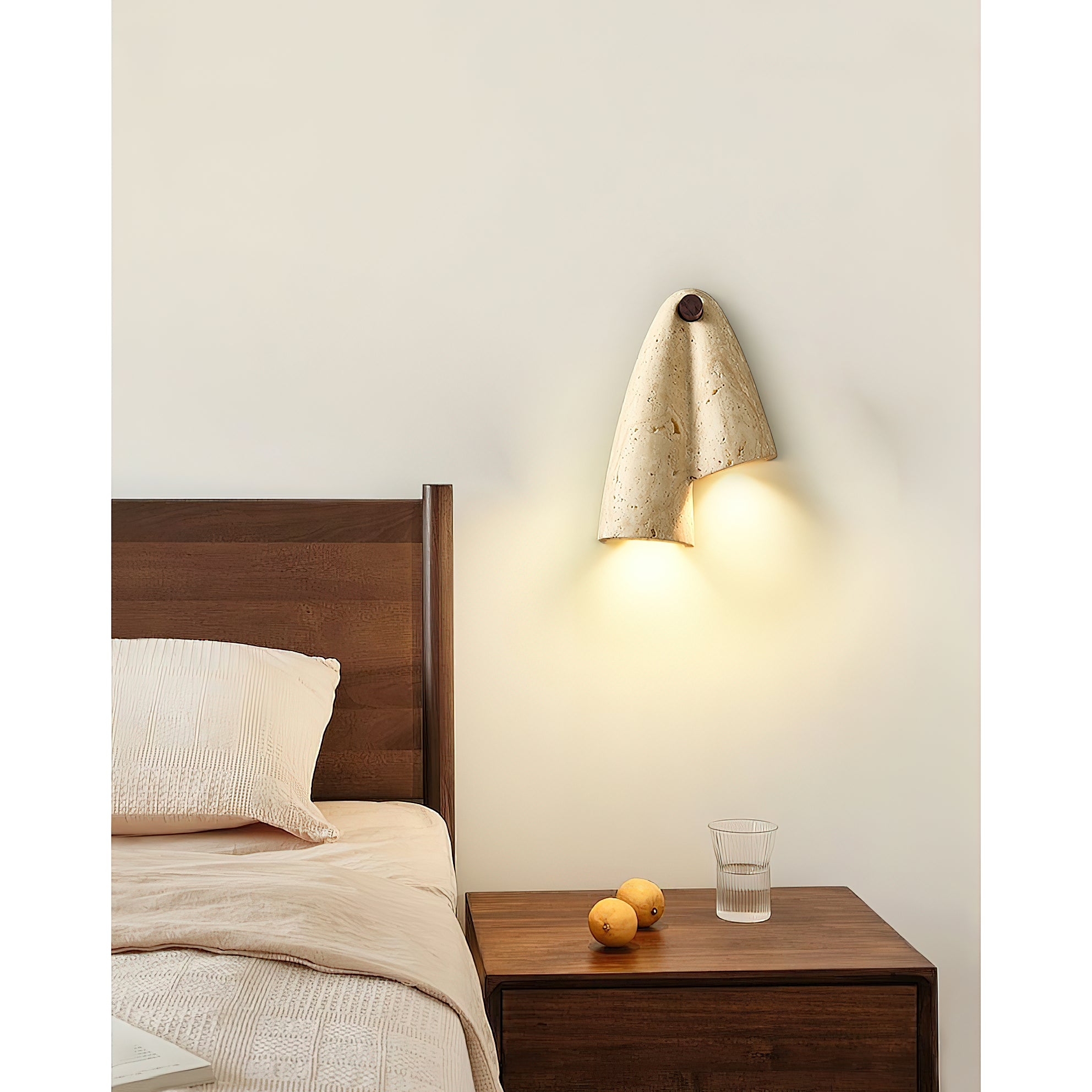 Pearlmont Travertine Wall Lamp D764